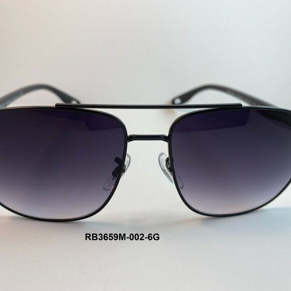 NEW/ RAY BAN RB3659M Ferrari Sunglasses Black Grey Gradient Lens Italy Made - Picture 2 of 12